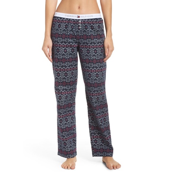 Tommy Hilfiger Other - NEW Tommy Hilfiger Snowflake Pajama Pants Size Small